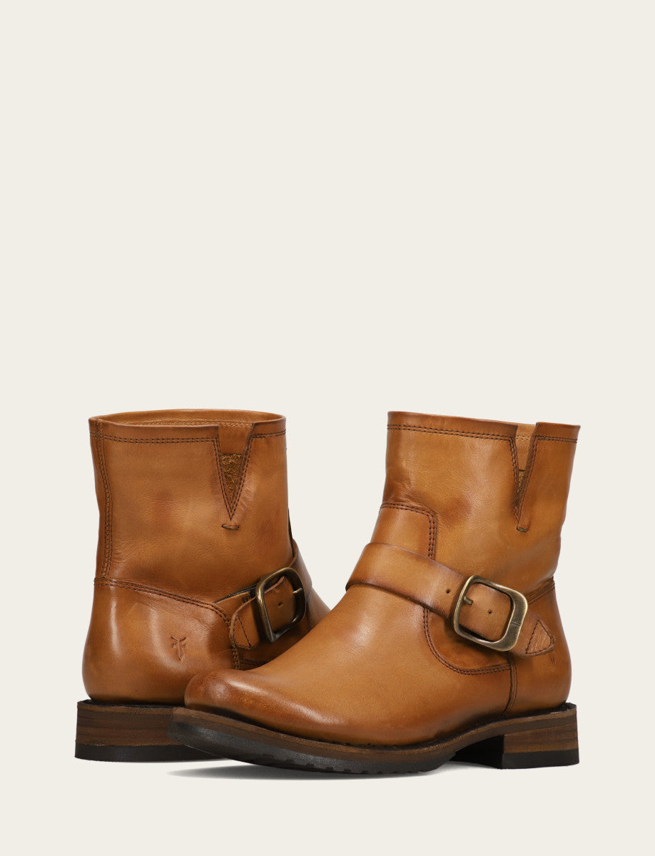 Women's Caramel Veronica Flex Bootie Booties - Caramel