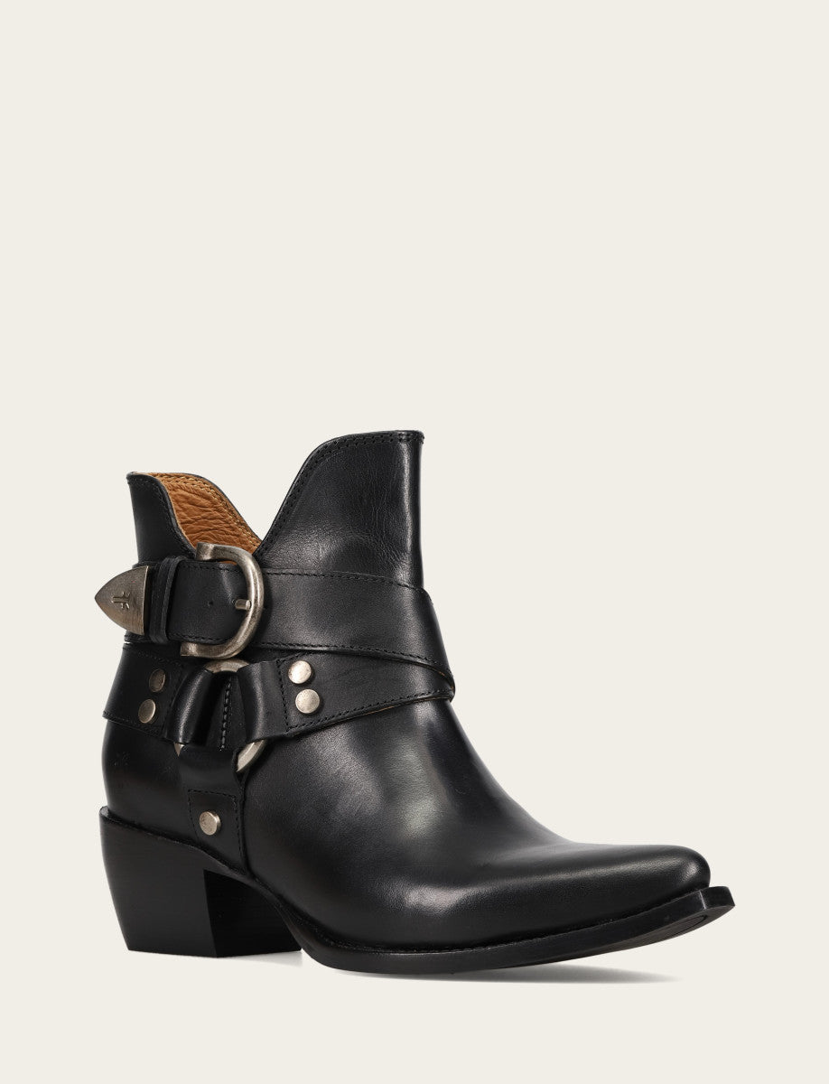 Women’s Black Sacha Multi-Strap Ankle Booties - Black