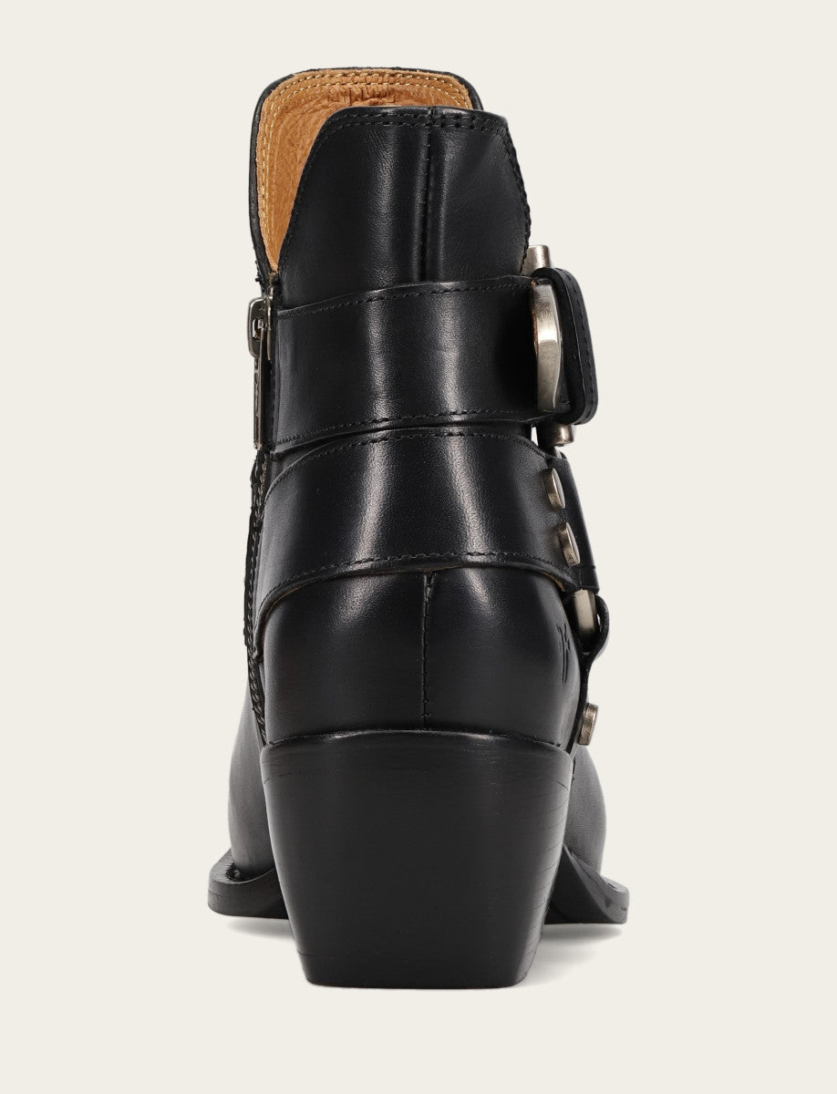 Women’s Black Sacha Multi-Strap Ankle Booties - Black