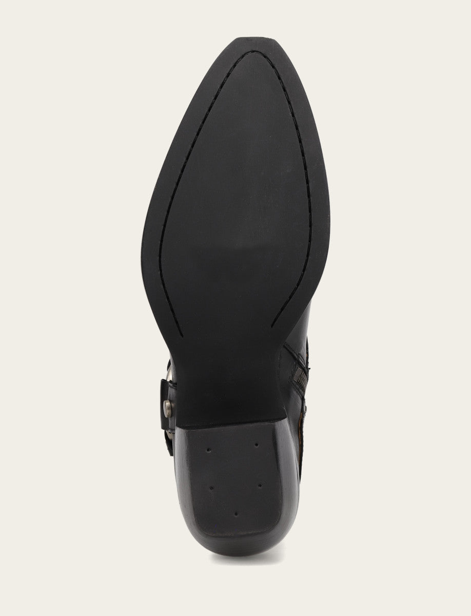 Women’s Black Sacha Multi-Strap Ankle Booties - Black
