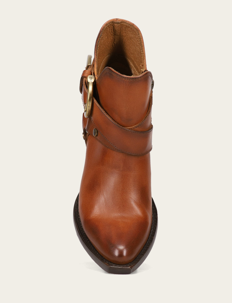 Women's Caramel Sacha Multi Strap Booties - Caramel