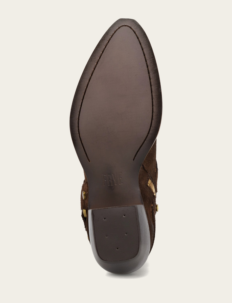 Women's Chocolate Sacha Multi Strap Booties - Chocolate