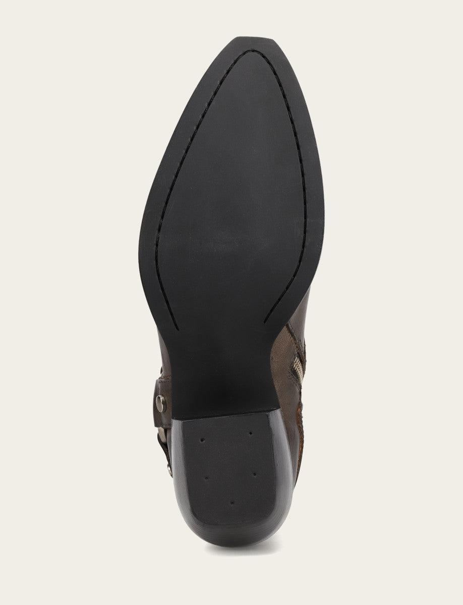 Women's Steel Sacha Multi Strap Booties - Steel