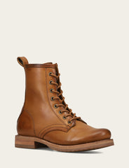 Women's Caramel Veronica Flex Combat Booties - Caramel