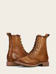 Women's Caramel Veronica Flex Combat Booties - Caramel