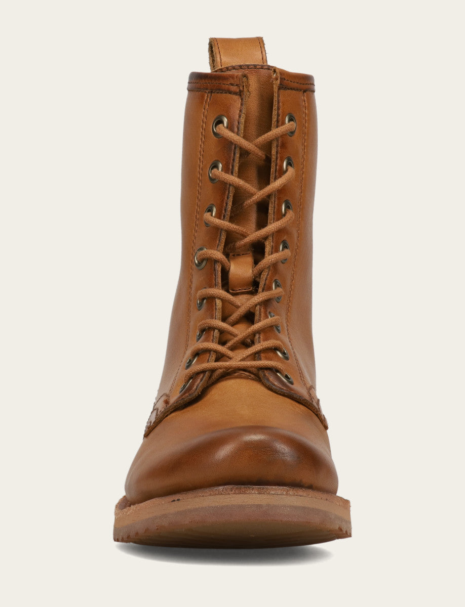 Women's Caramel Veronica Flex Combat Booties - Caramel