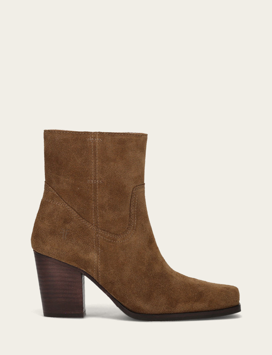 Shiloh Zip Bootie - Barley