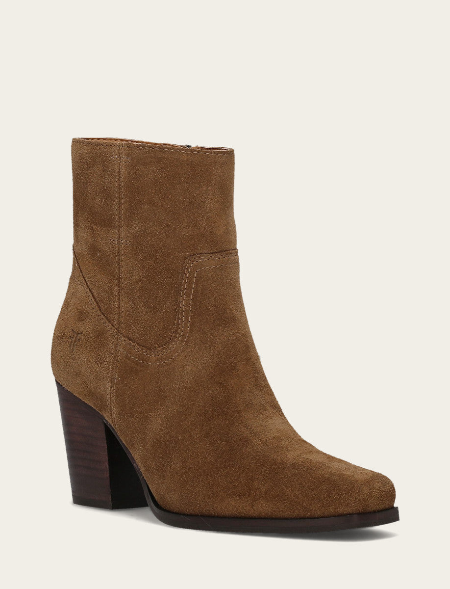 Shiloh Zip Bootie - Barley