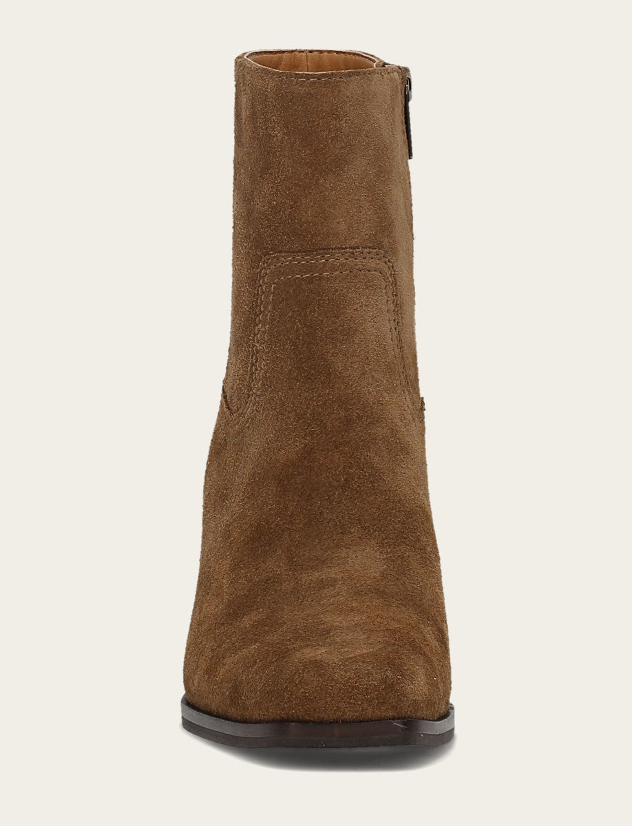 Shiloh Zip Bootie - Barley