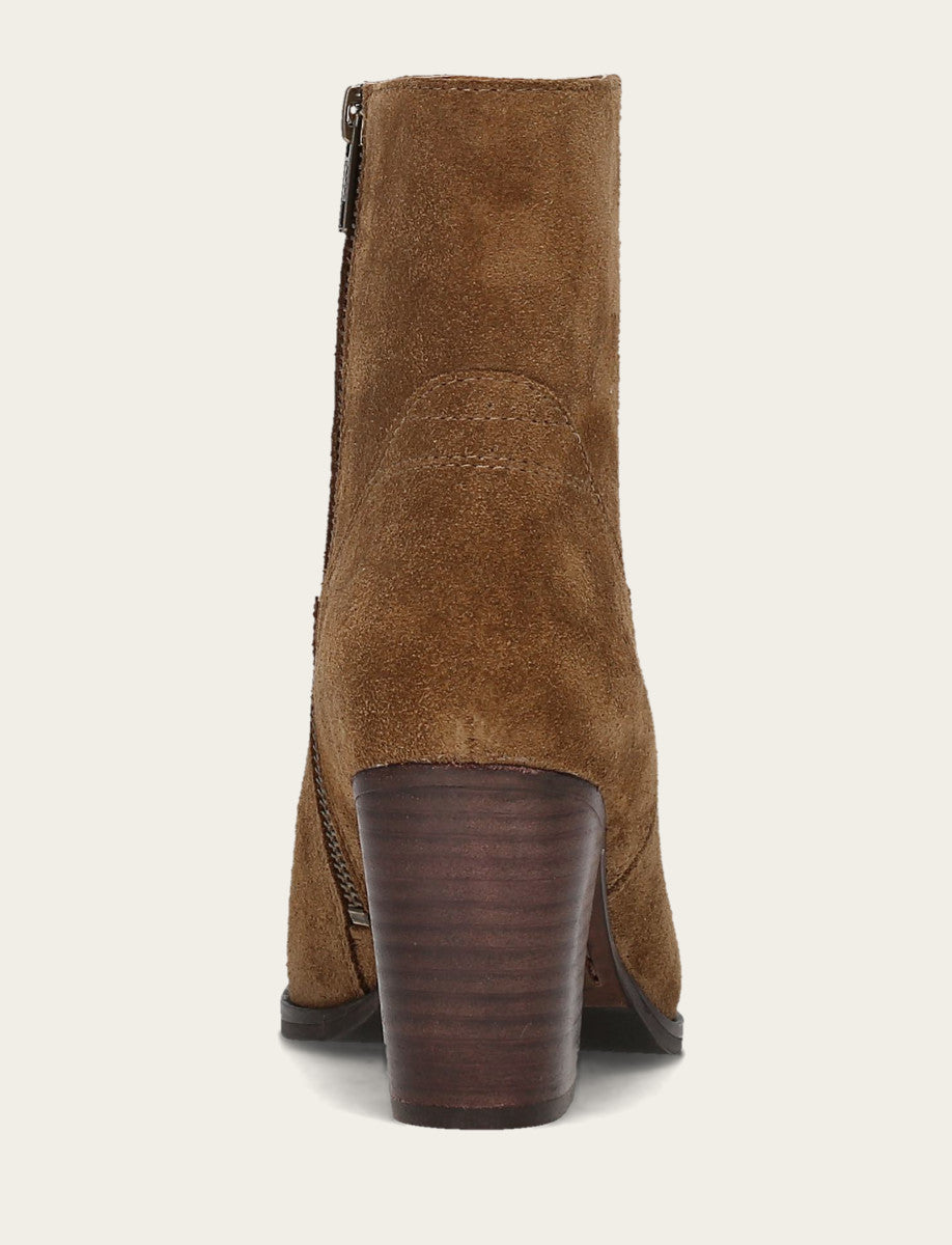Shiloh Zip Bootie - Barley