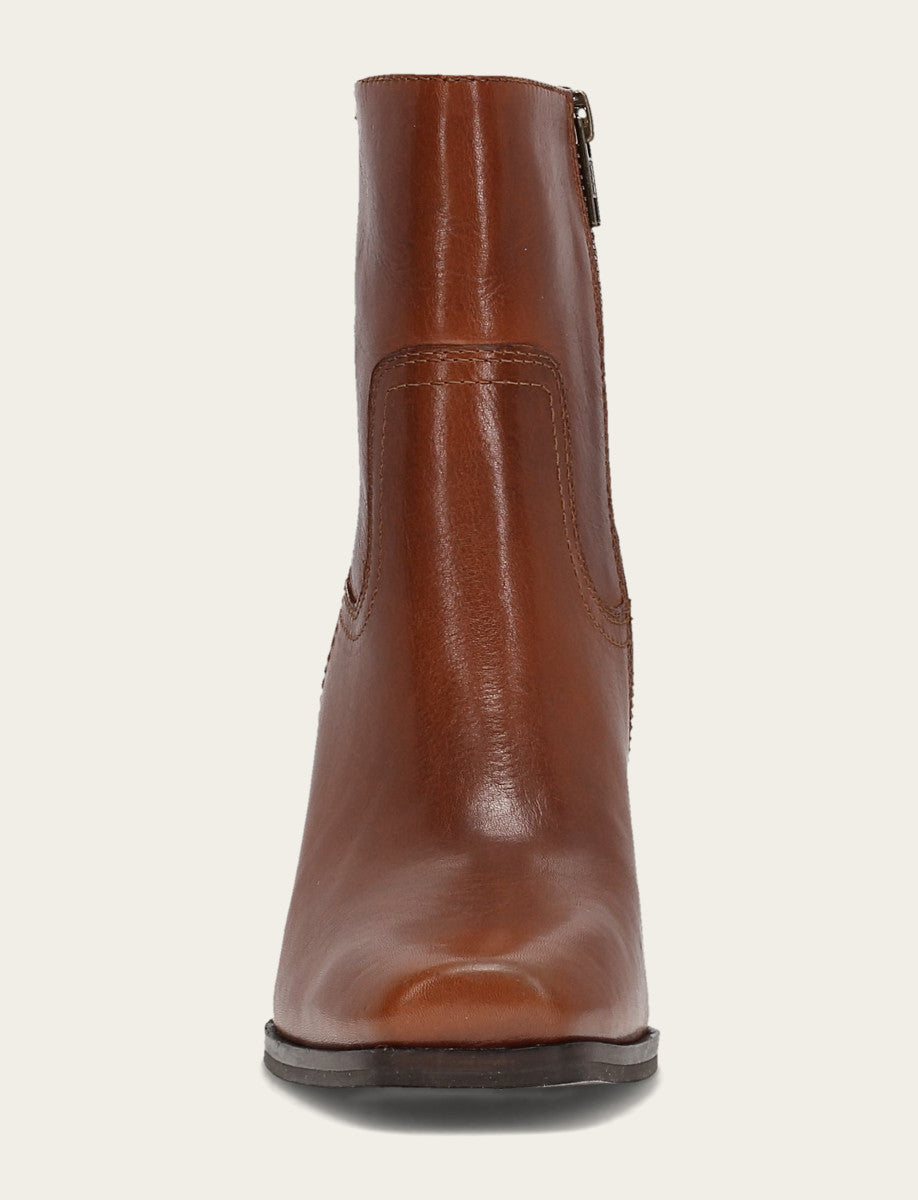 Women's Cinnamon Shiloh Zip Booties - Cinnamon