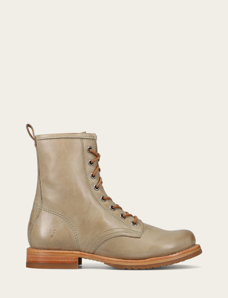 Women's Eucalyptus Veronica Flex Combat Boot - Eucalyptus