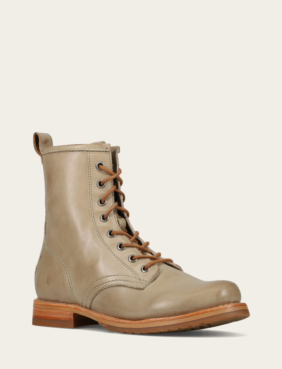 Women's Eucalyptus Veronica Flex Combat Boot - Eucalyptus
