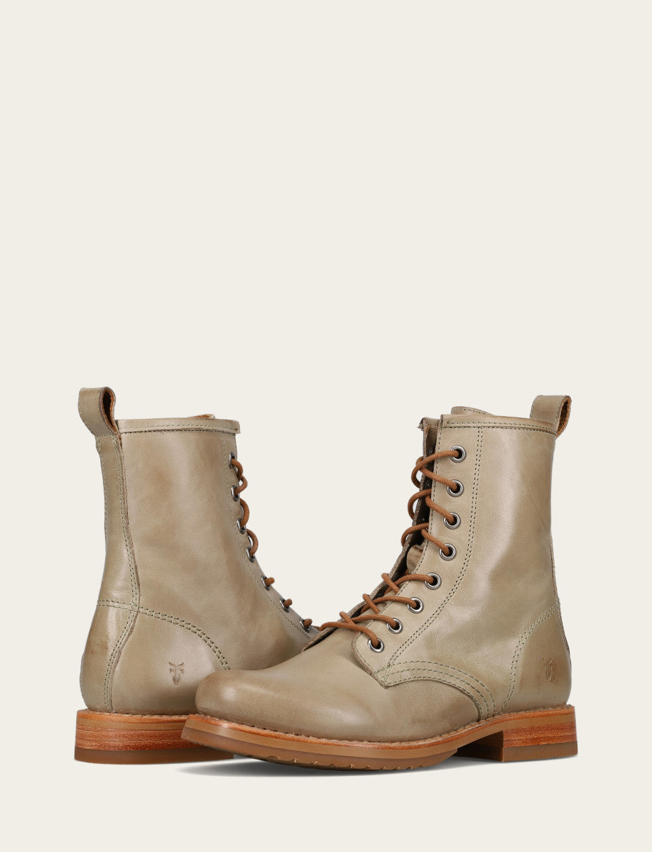 Women's Eucalyptus Veronica Flex Combat Boot - Eucalyptus