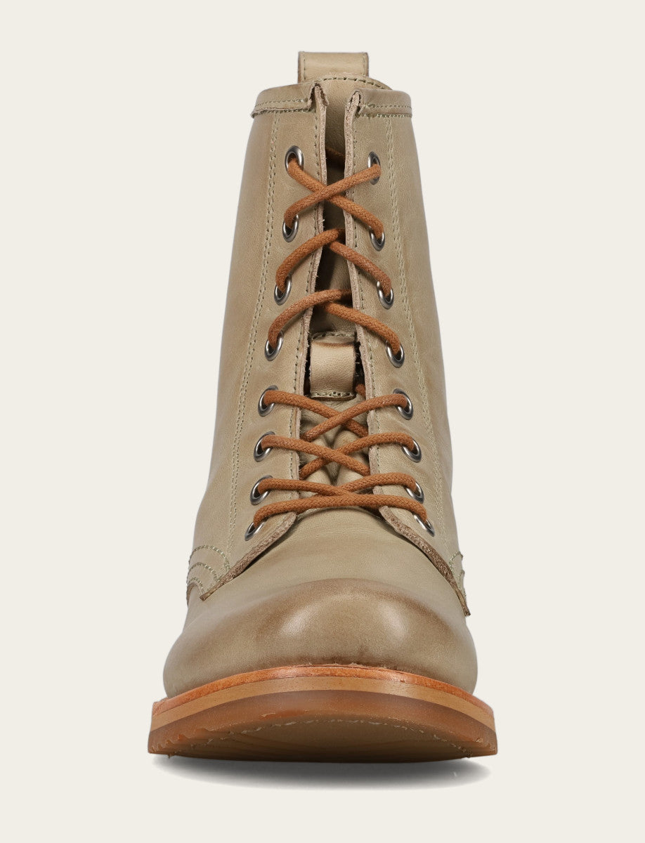 Women's Eucalyptus Veronica Flex Combat Boot - Eucalyptus