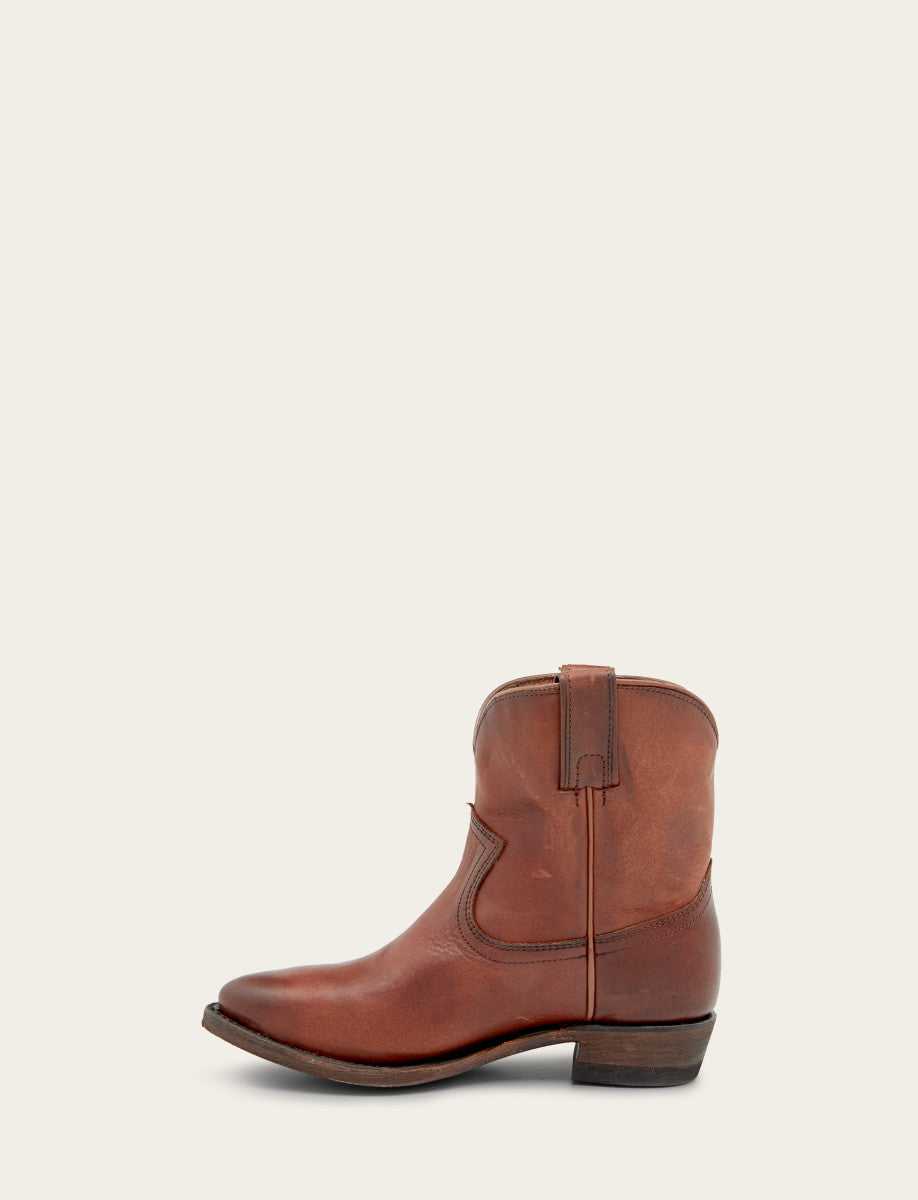 Women's Cognac Billy Short Booties - Cognac