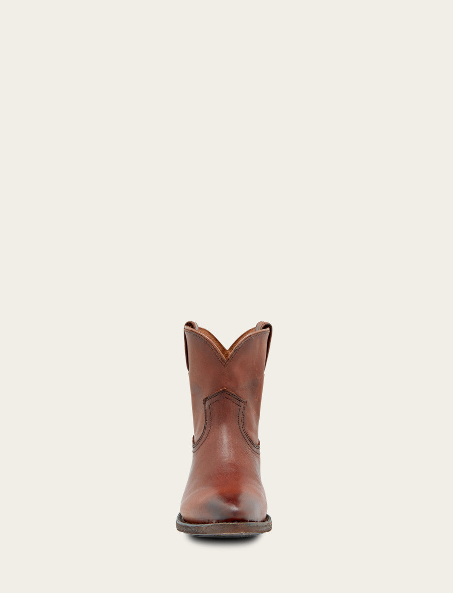 Women's Cognac Billy Short Booties - Cognac