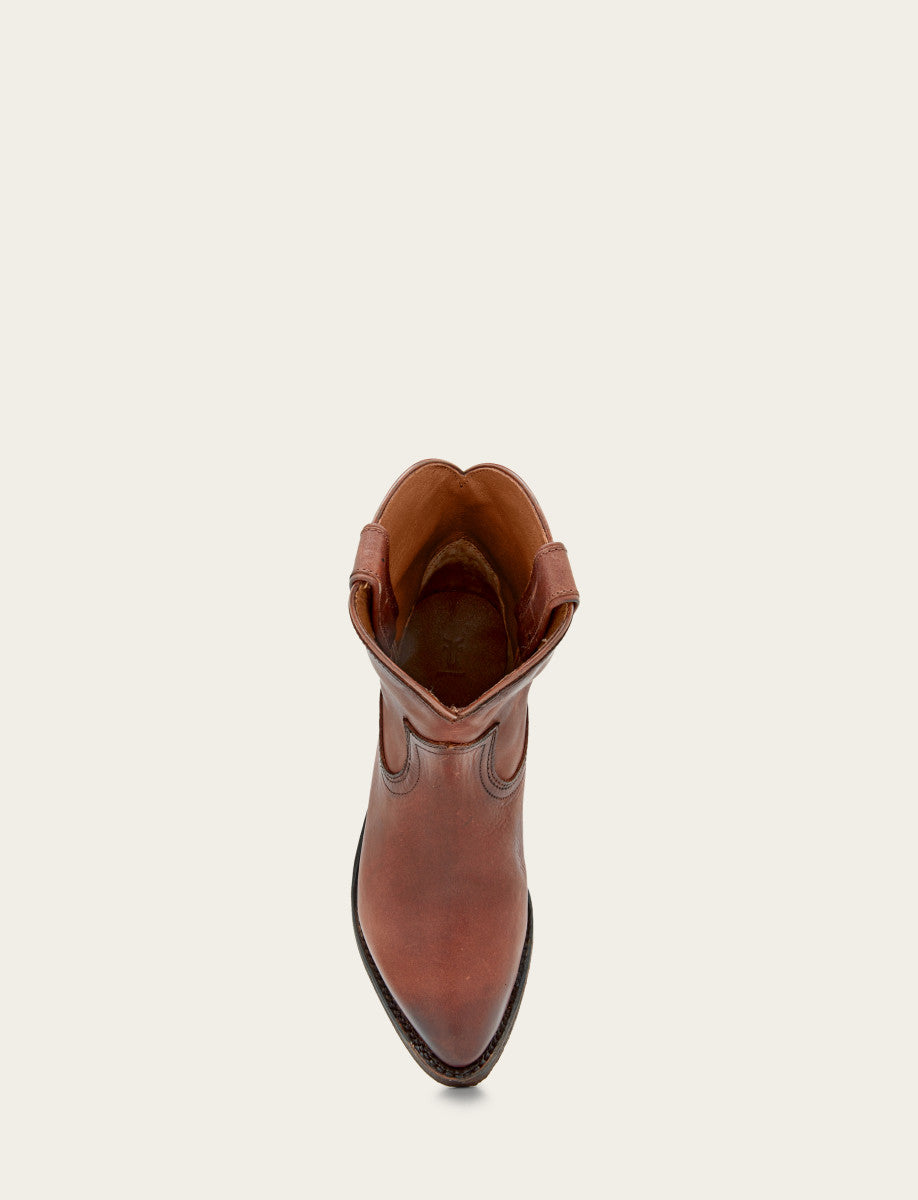 Women's Cognac Billy Short Booties - Cognac