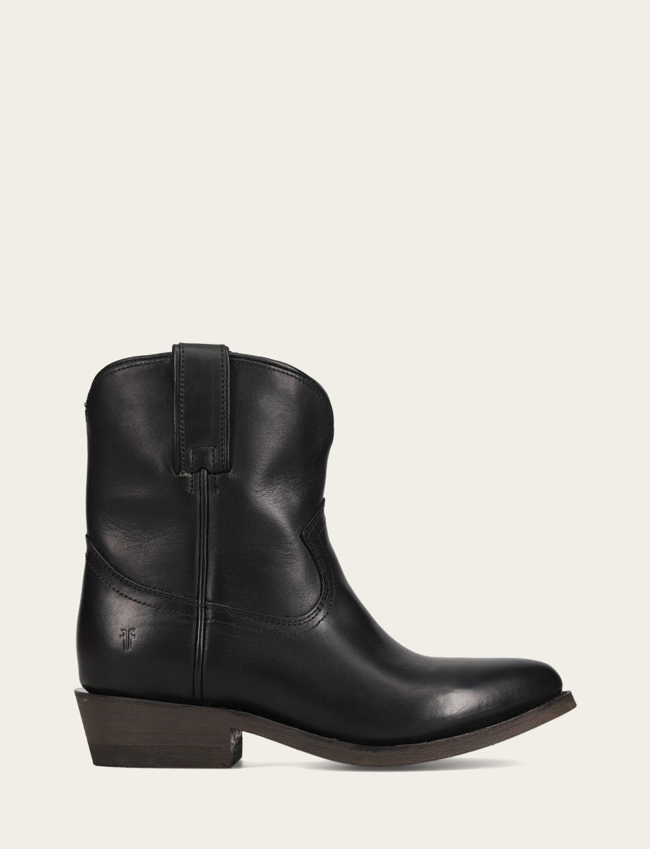 Women's Black Billy Short Booties - Black