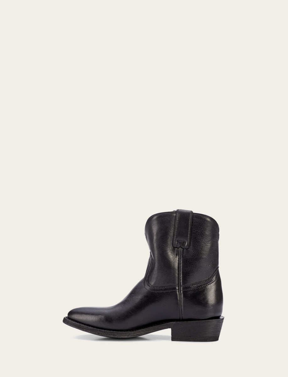 Women's Black Billy Short Booties - Black