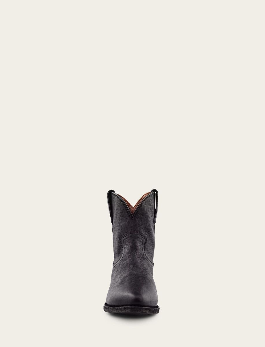 Women's Black Billy Short Booties - Black