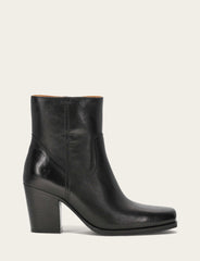 Women's Black Shiloh Zip Booties - Black