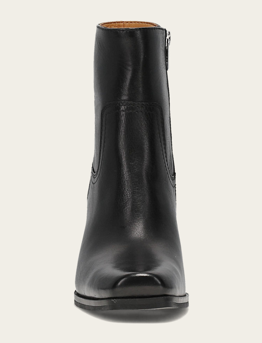 Women's Black Shiloh Zip Booties - Black