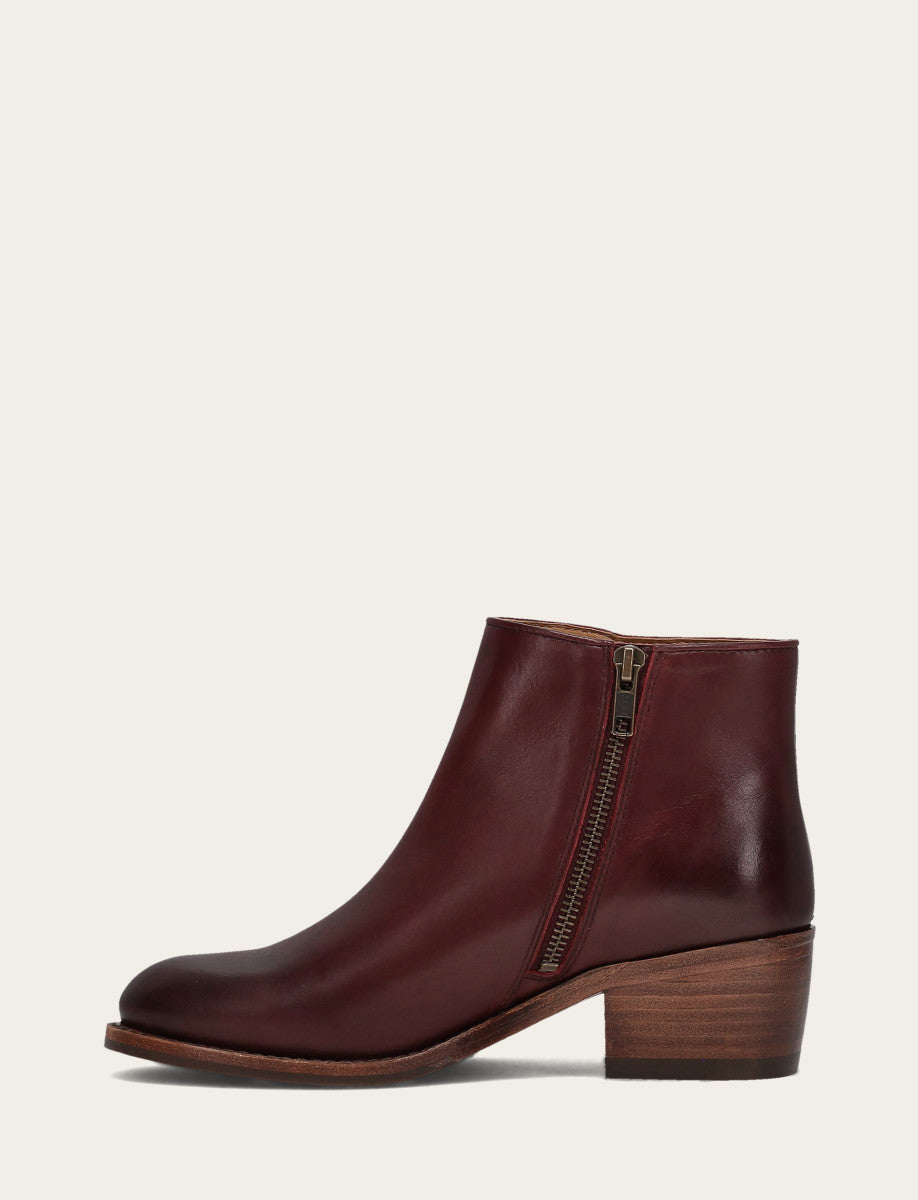 Women's Merlot Carson 2 Piping Booties - Merlot