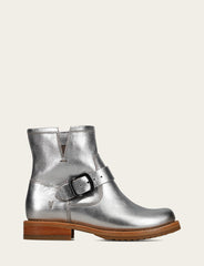 Women's Silver Veronica Flex Booties - Silver