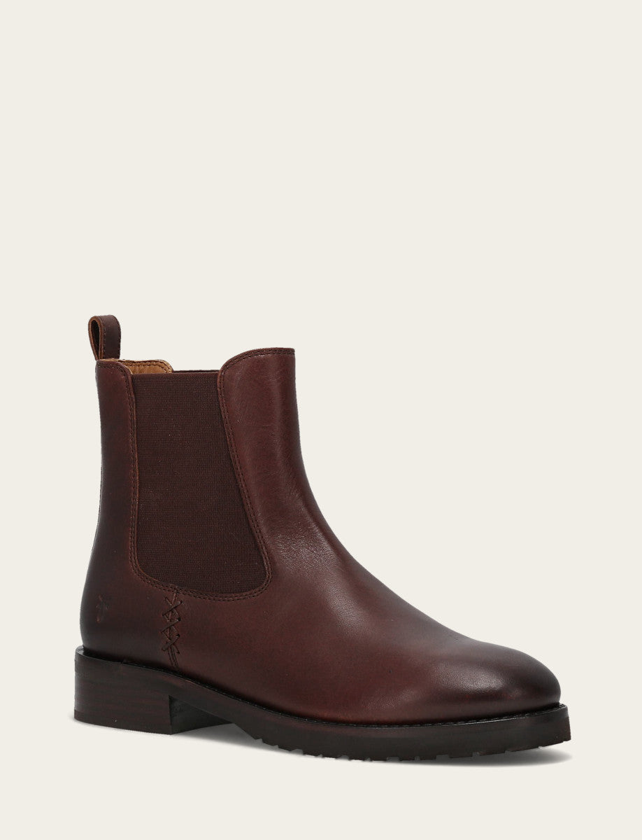 Women's Brown Melissa Lug Chelsea Boot - Brown