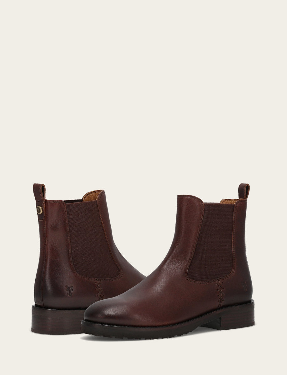 Women's Brown Melissa Lug Chelsea Boot - Brown
