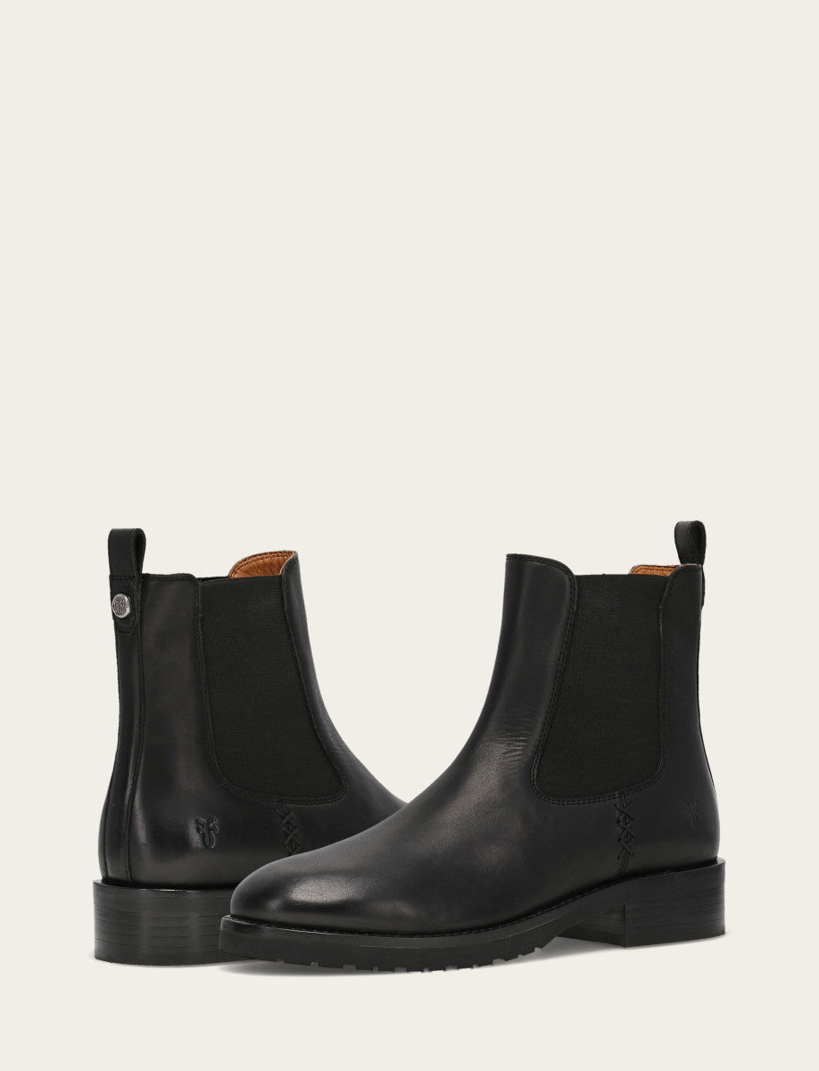 Women's Black Melissa Lug Chelsea Boot - Black