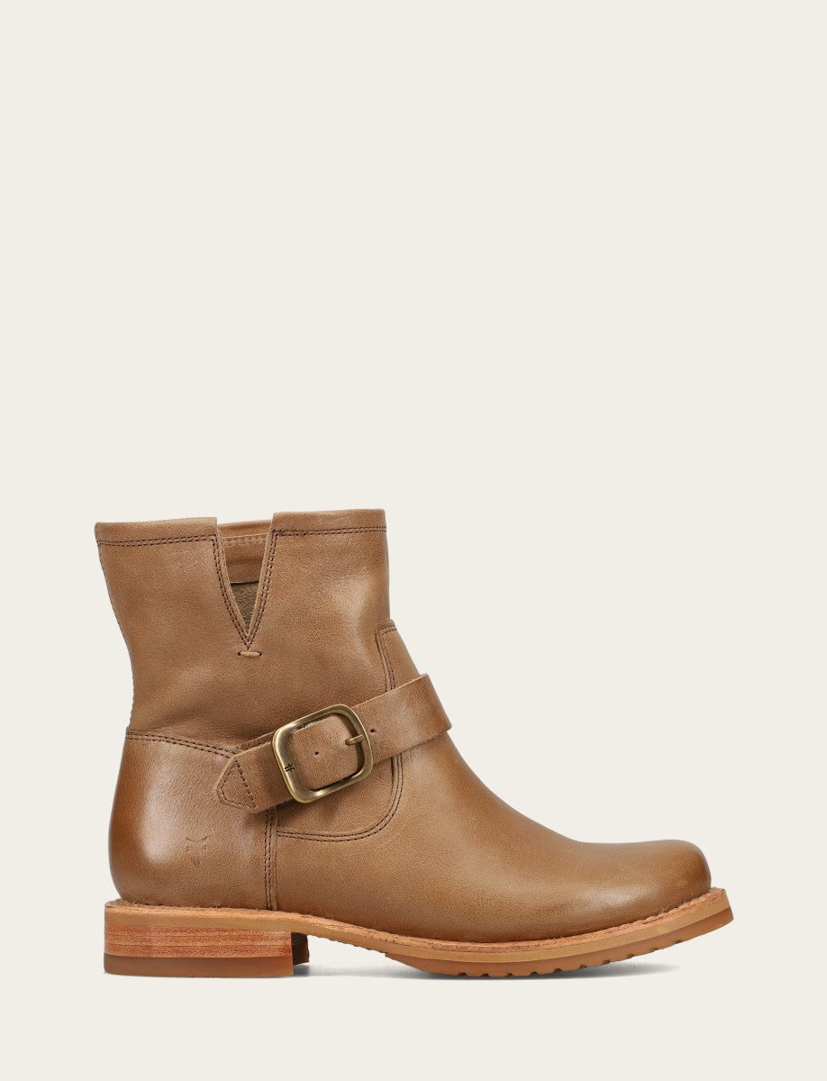 Women's Beige Veronica Flex Booties - Beige