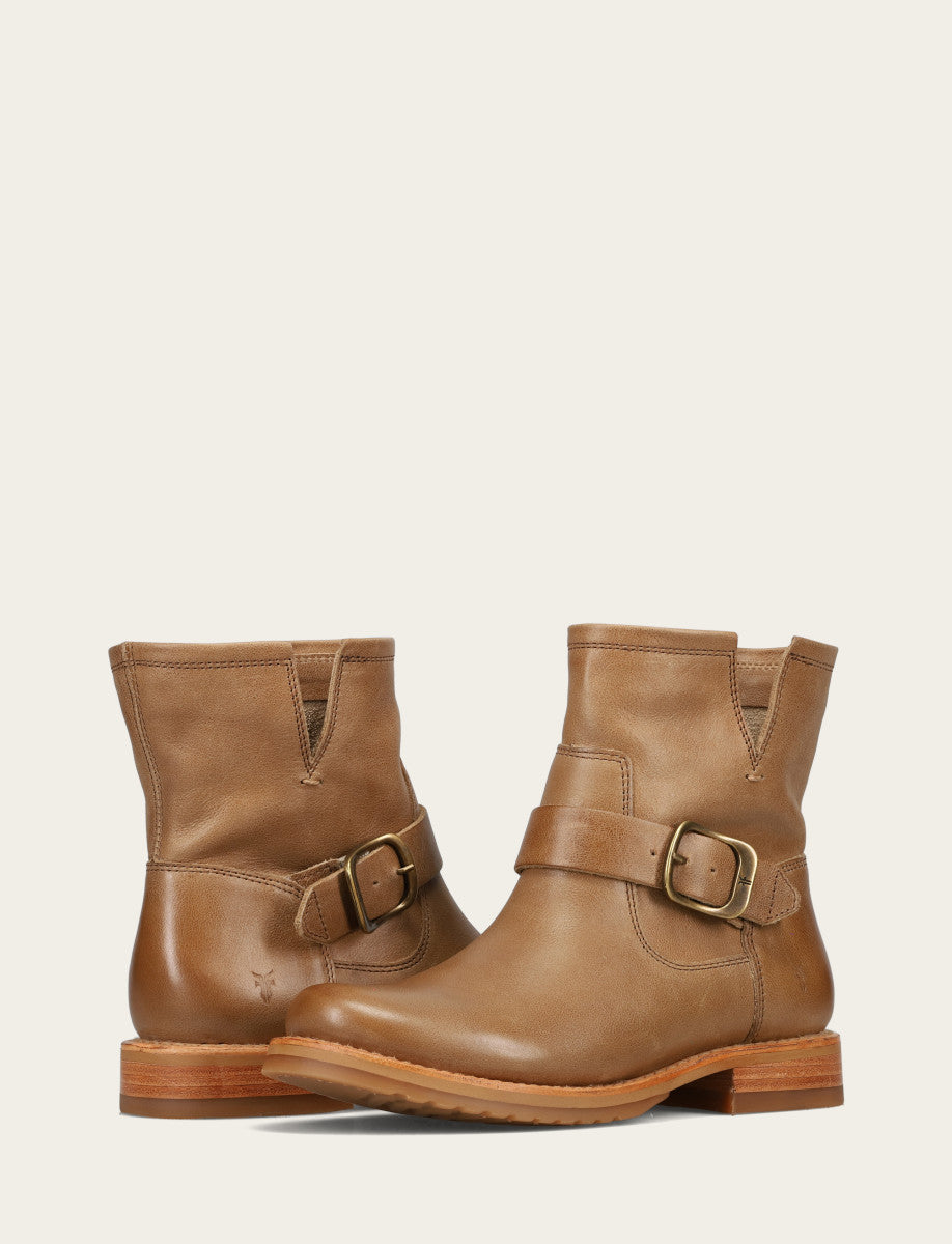 Women's Beige Veronica Flex Booties - Beige