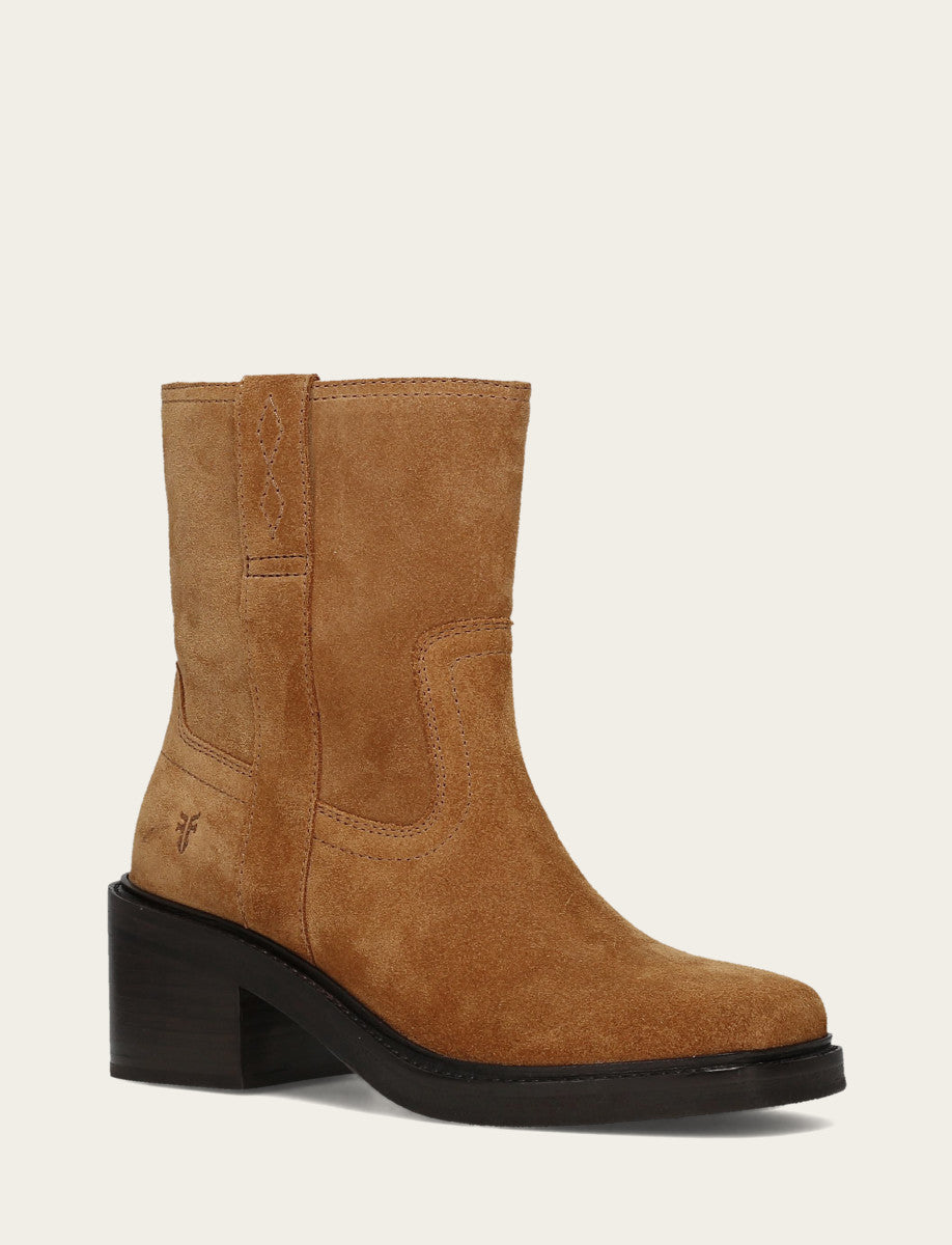 Women's Toffee Kate Short Inside Zip Boot - Toffee