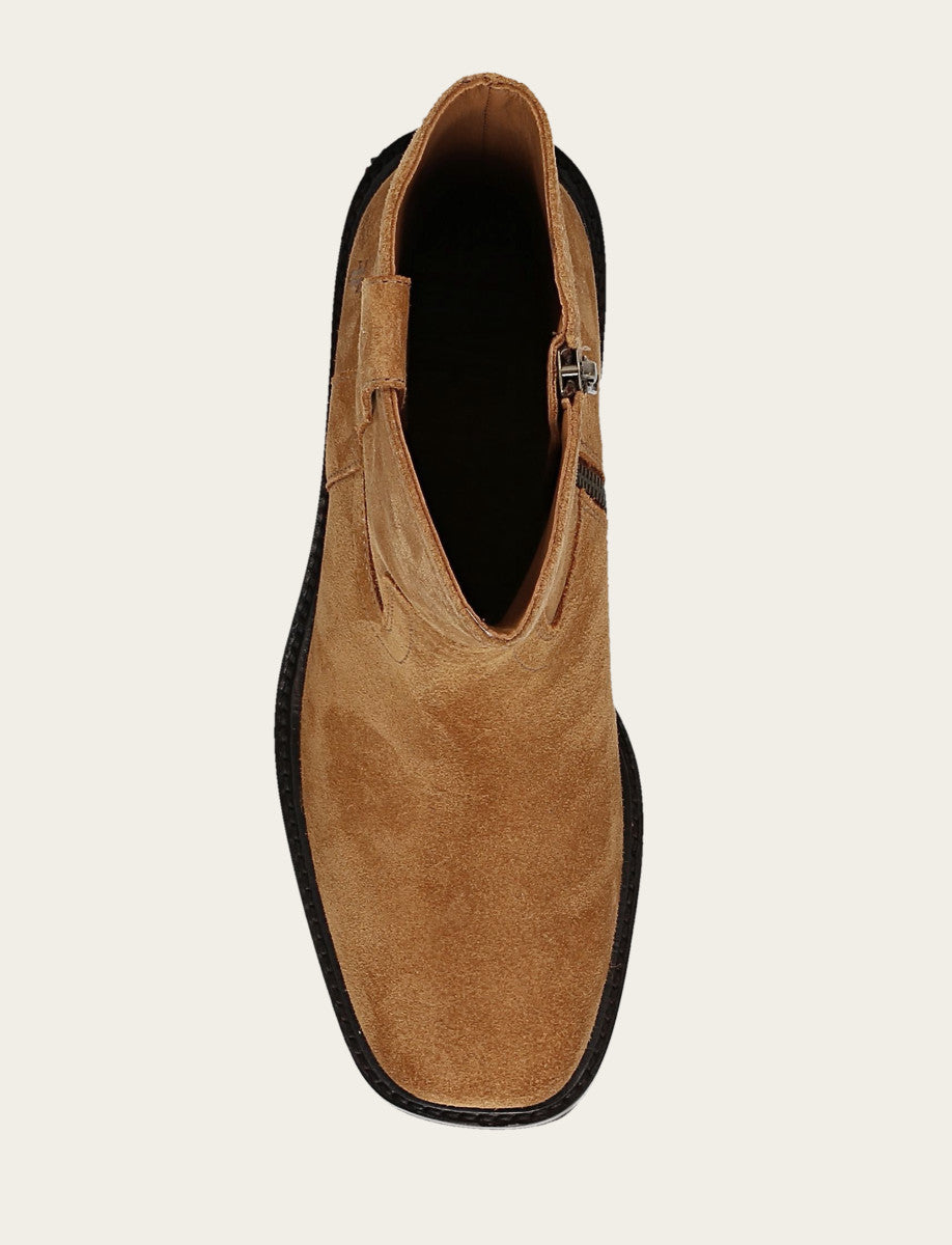 Women's Toffee Kate Short Inside Zip Boot - Toffee