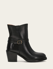 Women's Black Rylee Belted Inside Zip Boot - Black