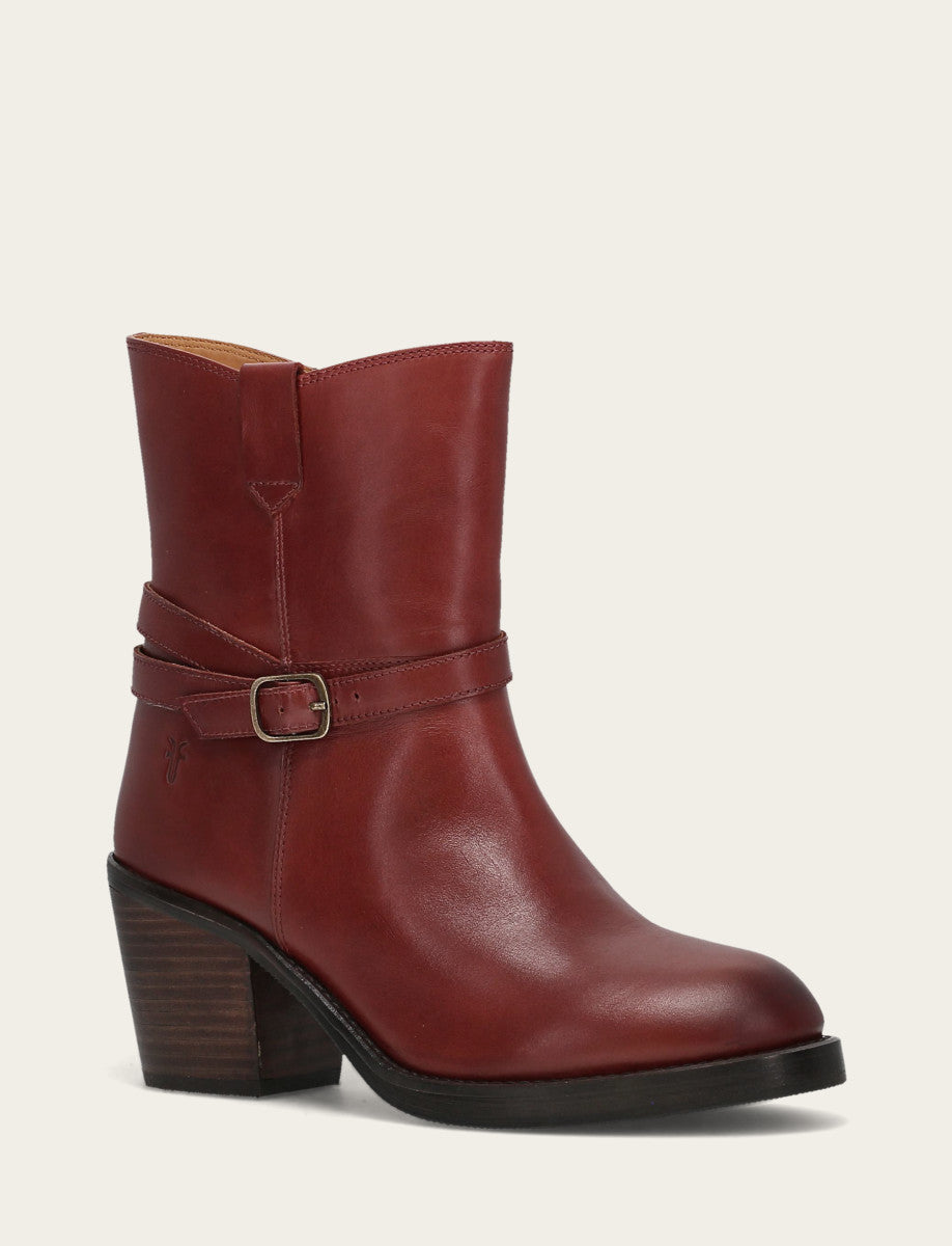Women's Cranberry Rylee Belted Inside Zip Boot - Cranberry