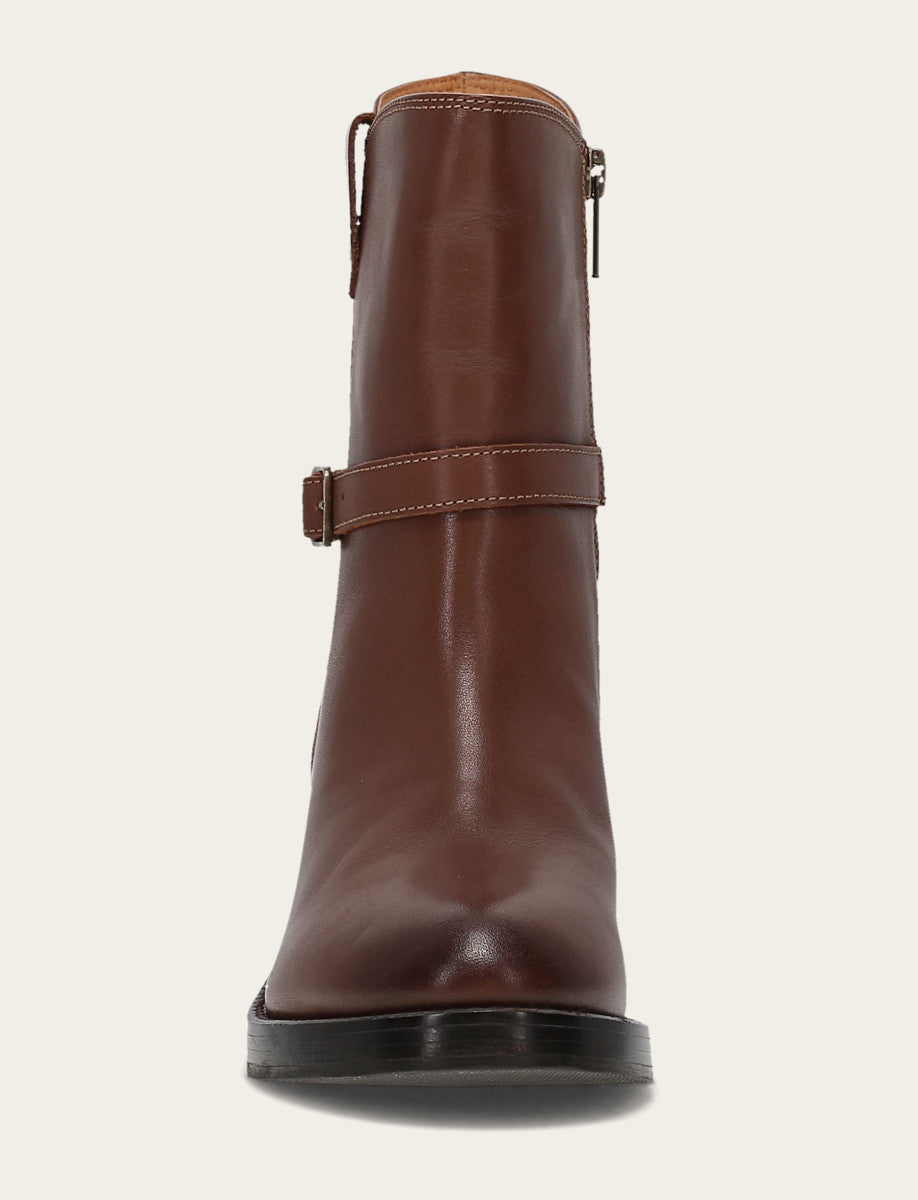 Women's Walnut Rylee Belted Inside Zip Boot - Walnut