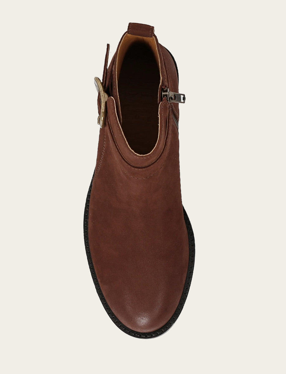 Women's Brown Piper Booties - Brown