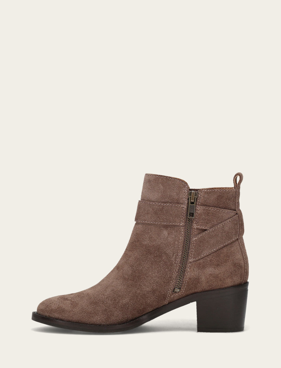 Women's Taupe Piper Booties - Taupe