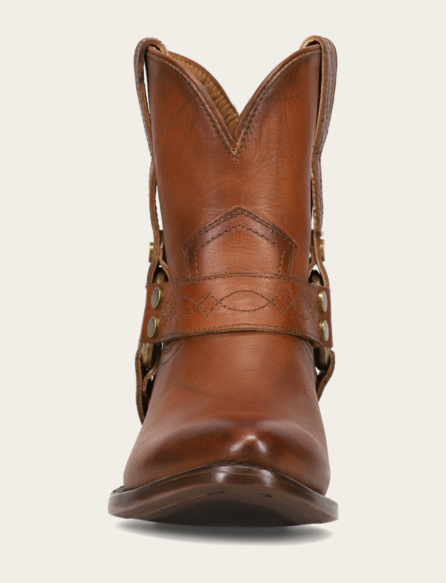 Women's Saddle Billy Short Harness Booties - Saddle