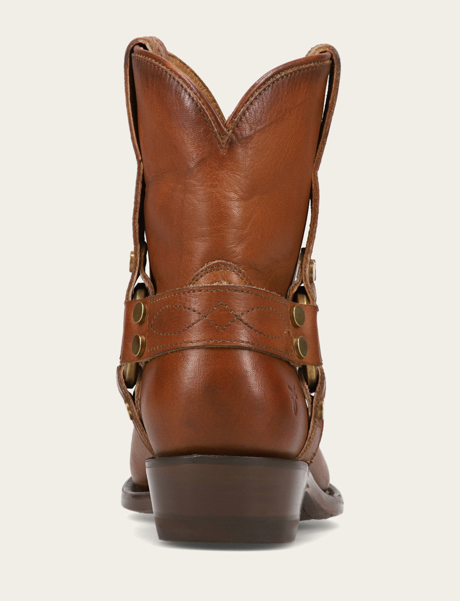 Women's Saddle Billy Short Harness Booties - Saddle