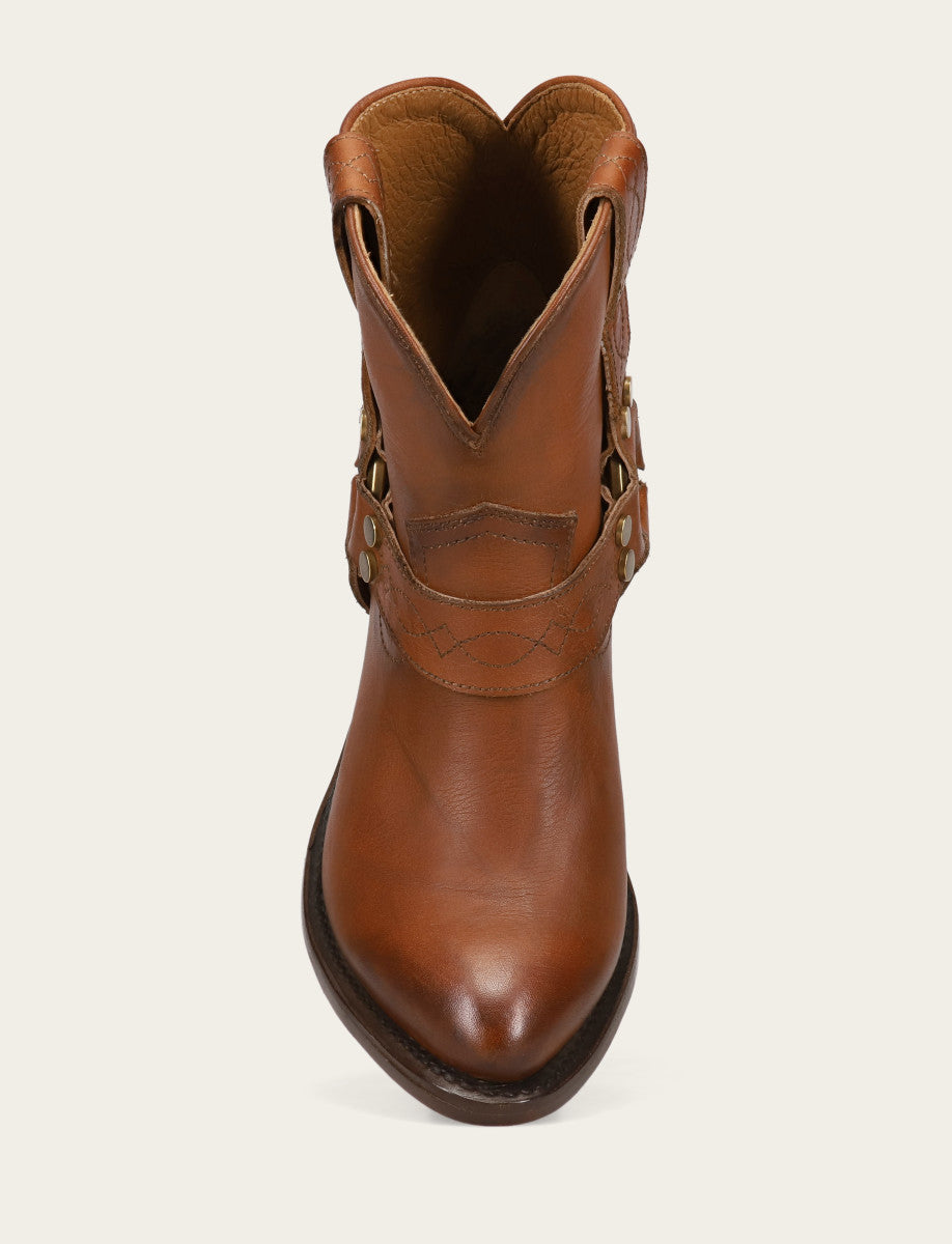 Women's Saddle Billy Short Harness Booties - Saddle