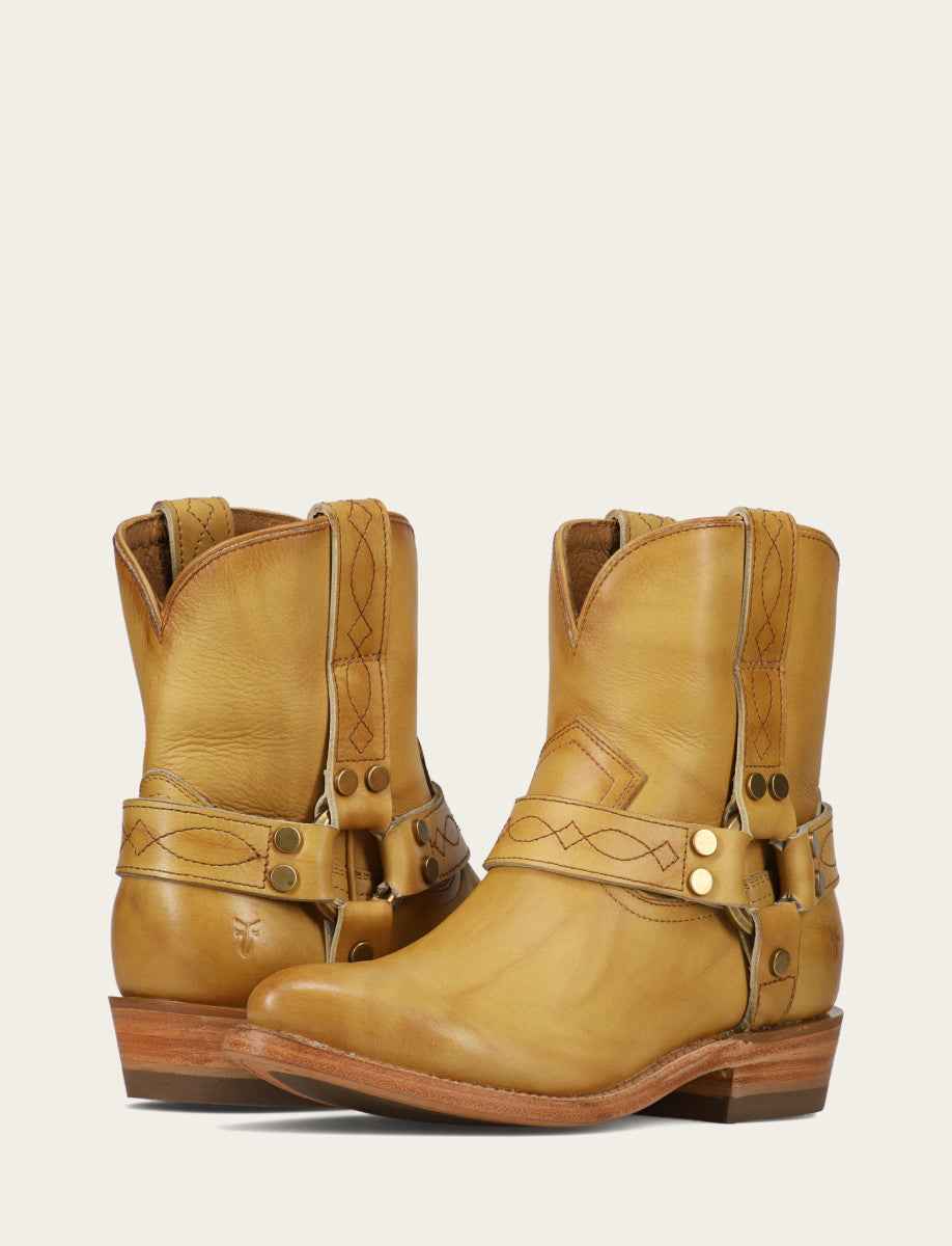 Women's Banana Billy Short Harness Booties - Banana