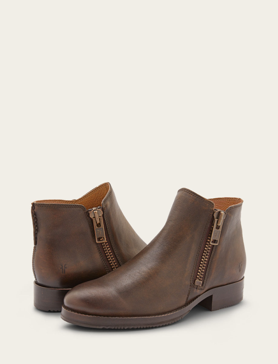 Women's Dark Brown Madison Moto Shooties - Dark Brown