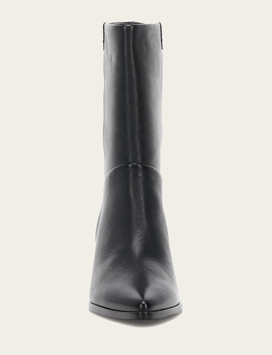 Women's Black Sadie Softy Mid Booties - Black