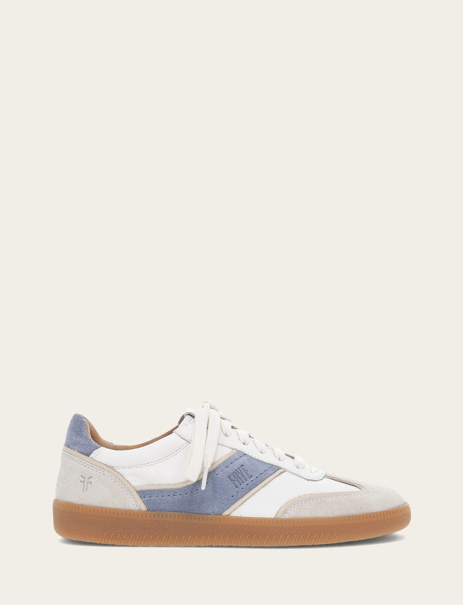 Women's Ivory Azul Milly Low Lace Sneakers - Ivory Azul