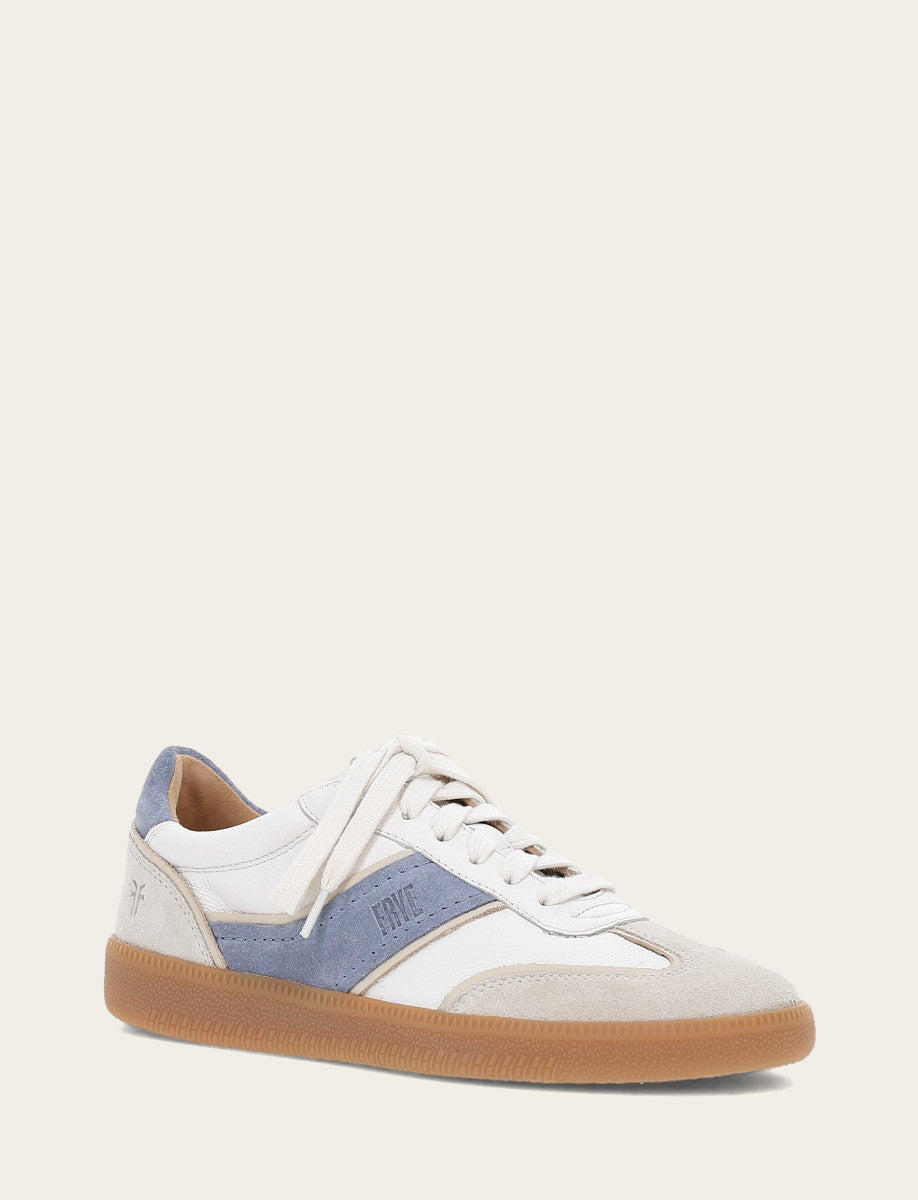 Women's Ivory Azul Milly Low Lace Sneakers - Ivory Azul