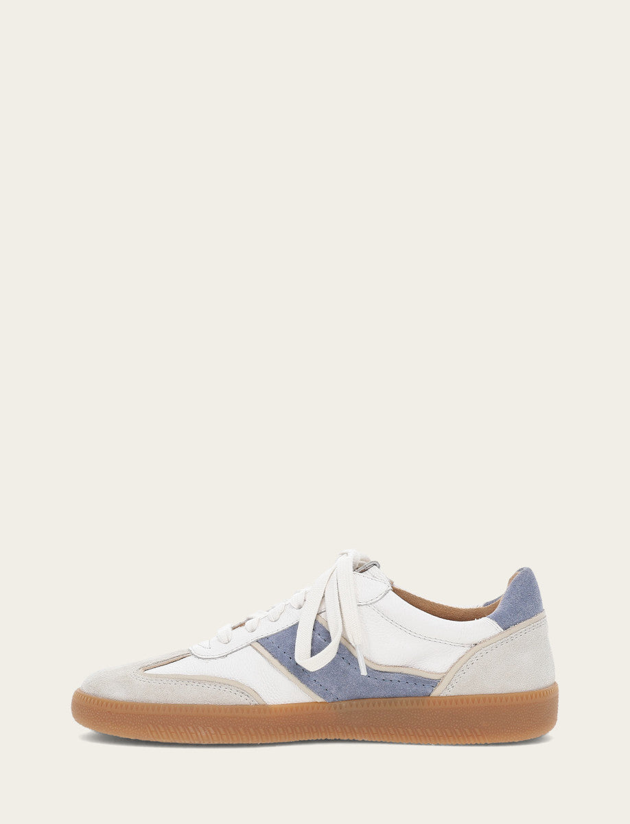 Women's Ivory Azul Milly Low Lace Sneakers - Ivory Azul